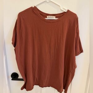 We The Free Oversized Rust Tee